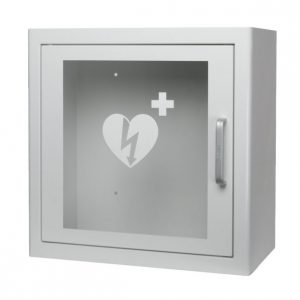 Defibriliatoriaus laikymo dėžė ARKY su garsiniu aliarmu