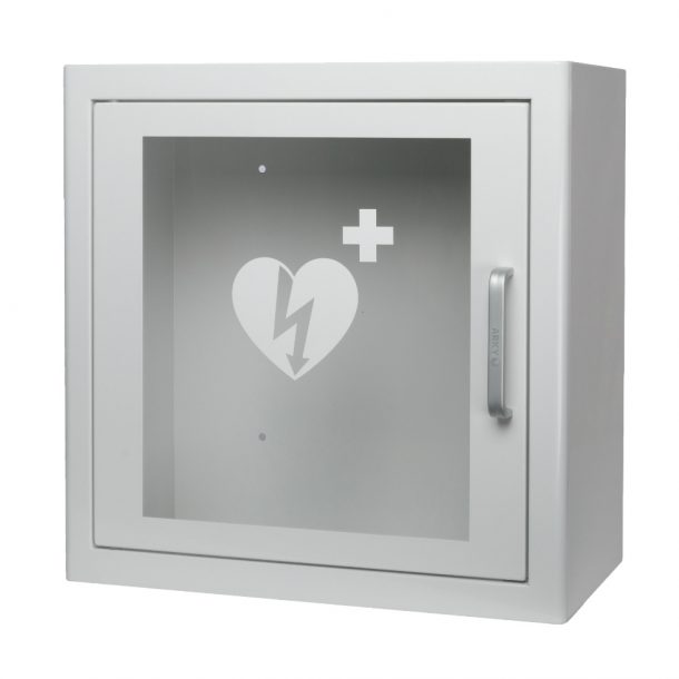 Defibriliatoriaus laikymo dėžė ARKY su garsiniu aliarmu