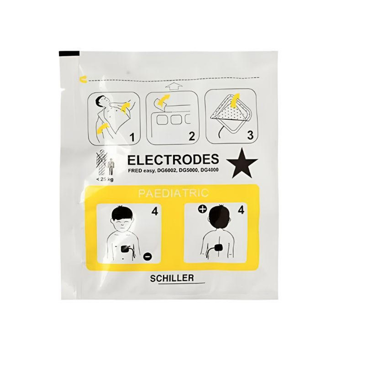 Defibriliatoriaus Schiller FRED Pa-1 elektrodai vaikams