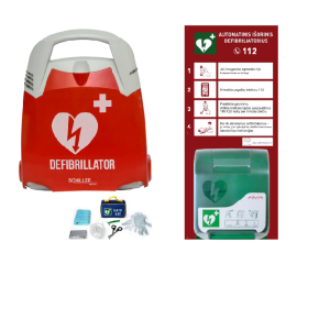 Defibriliatoriaus komplektas SMART (garantija - 10 metų)