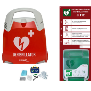 Defibriliatoriaus komplektas Standart