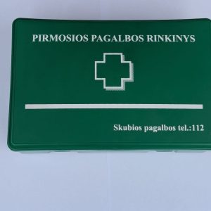 Naujos sudėties pirmosios pagalbos rinkinys