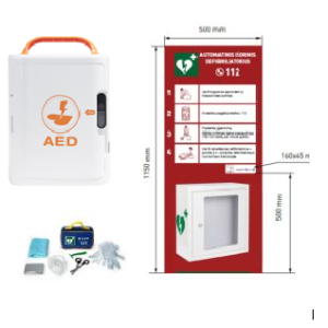 Defibriliatoriaus komplektas ECO
