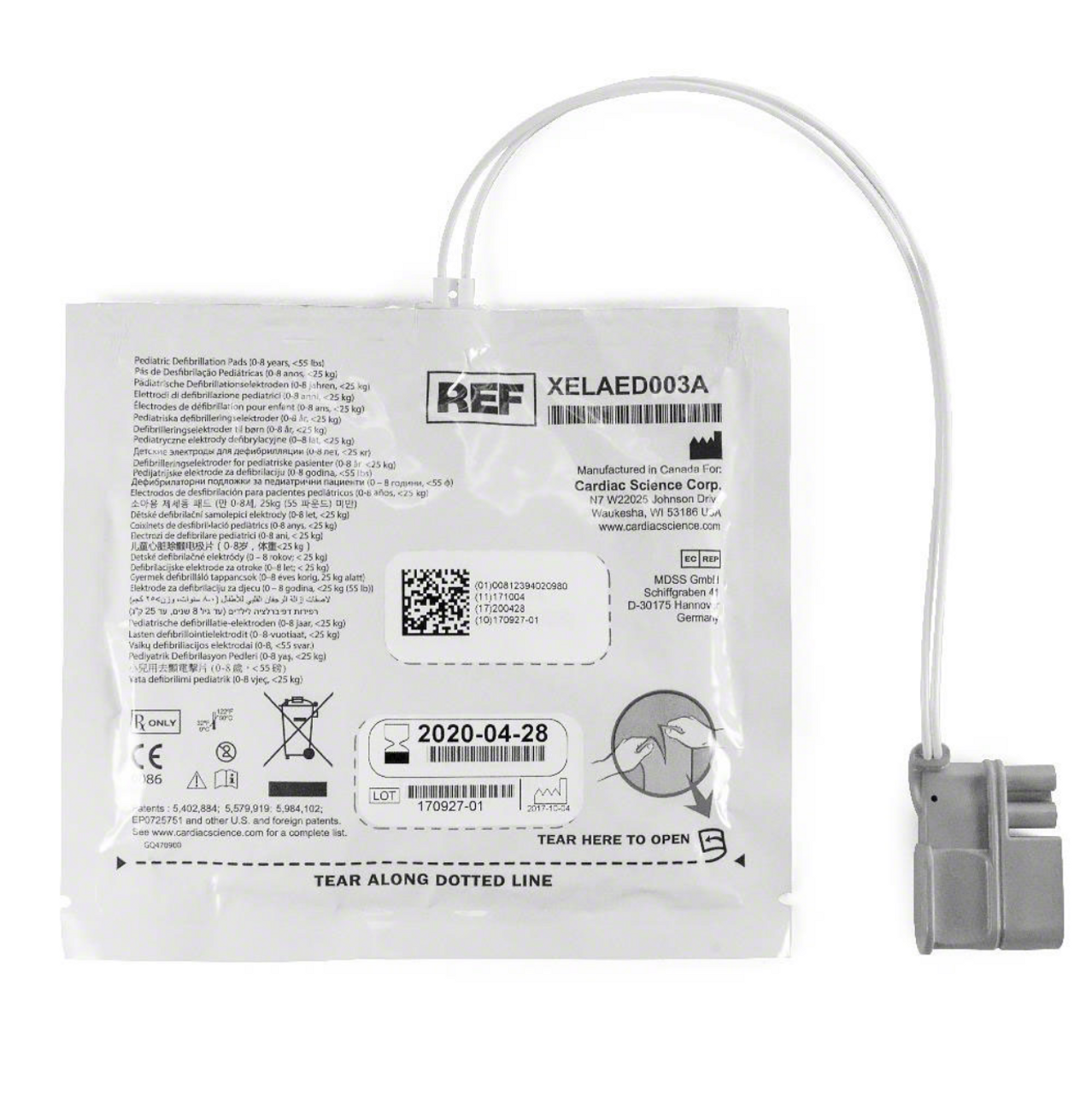 Defibriliatoriaus ZOLL; PowerHeart G5 elektrodai vaikams - Image 2