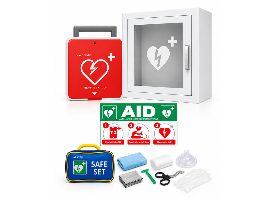 Defibriliatoriaus MINI ECO komplektas
